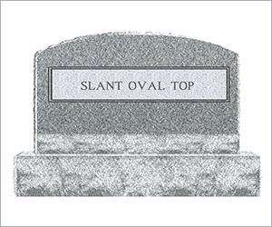 Slant Oval Top Image