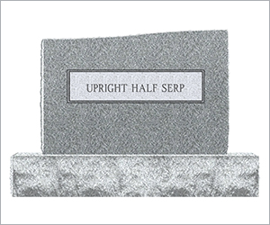 Upright Half Serp Image